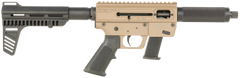 BLS Supply JRC 9mm Luger 6.5"/17" TB 15+1 Semi-Auto Pistol Caliber Carbine - FDE