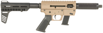 BLS Supply JRC 9mm Luger 6.5"/17" TB 15+1 Semi-Auto Pistol Caliber Carbine - FDE