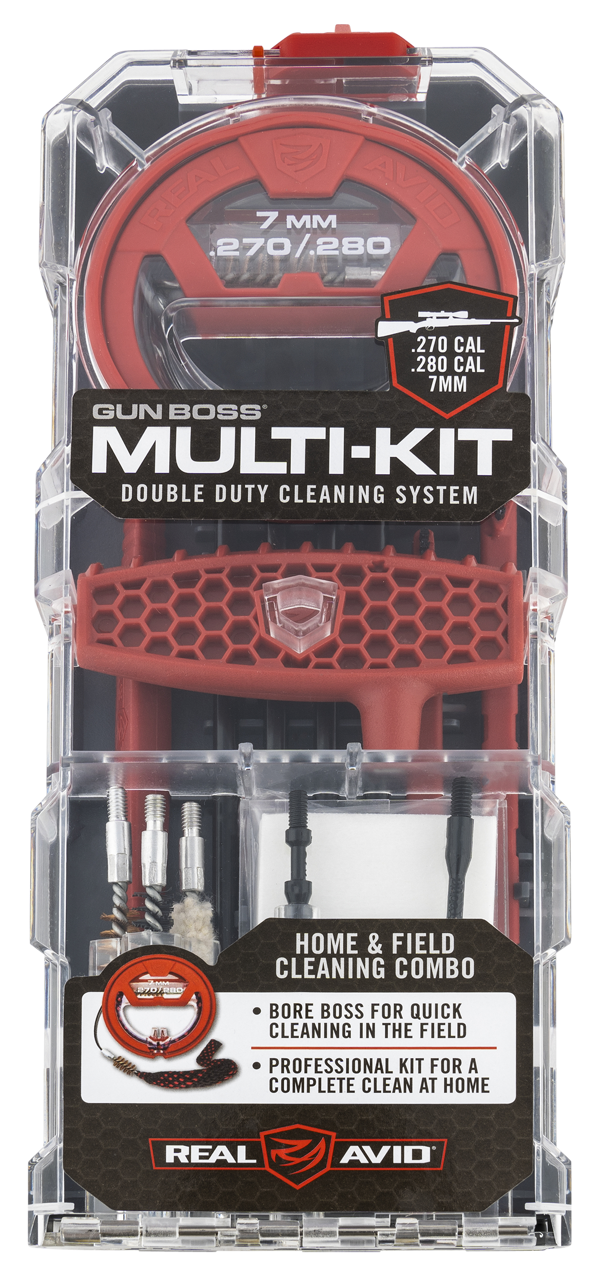Real Avid Gun Boss Multi-Kit 270/280/7mm Rifle Cleaning Kit