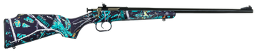 Crickett KSA2172 Youth 22 LR 16.12" 1-Rd Bolt Action Rifle - Muddy Girl Serenity Synthetic Stock