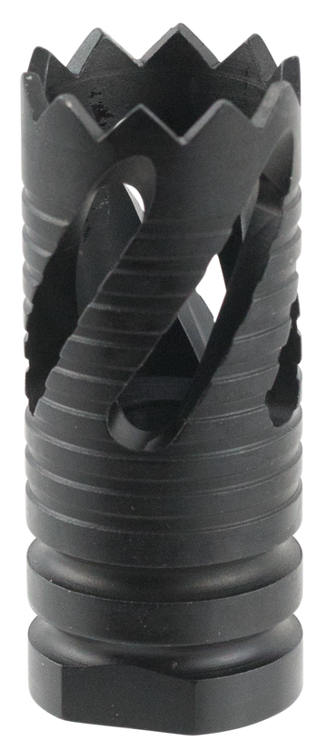 TacFire Thread Crown Muzzle Brake 308 Win 5/8x24 Black Oxide Steel - 2.05" OAL