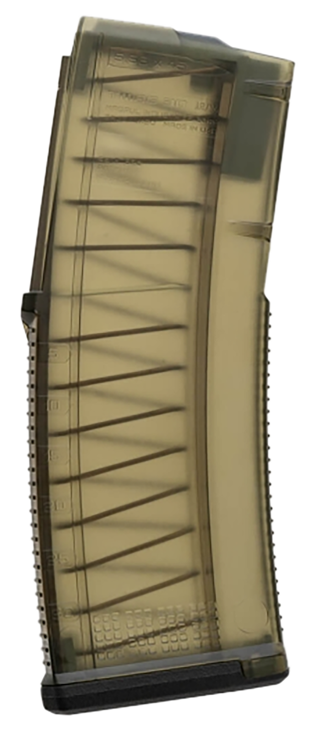 Magpul Industries TMAG AR-15 .223 Rem/5.56 NATO 30rd Polymer Magazine - Translucent OD Green