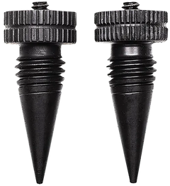 Accu-Tac SRS0200 G1 SR-5/BR-4 Bi-Pod Spike Feet Aluminum Black Oxide