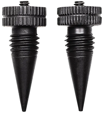 Accu-Tac SRS0200 G1 SR-5/BR-4 Bi-Pod Spike Feet Aluminum Black Oxide