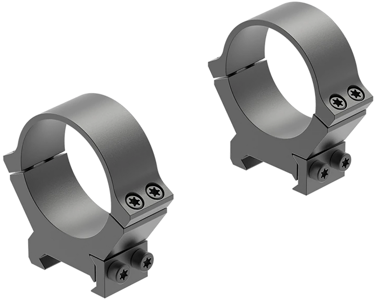 Leupold PRW2 Cross-Slot 34mm Medium Matte Black Steel 2-Piece Scope Rings
