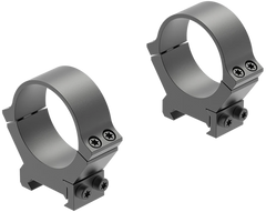 Leupold PRW2 Cross-Slot 34mm Medium Matte Black Steel 2-Piece Scope Rings