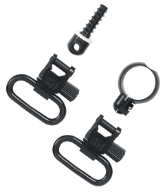 Uncle Mike's 13412 Super Swivel Quick Detach 1" Loop Blued - Fits Most 22 Cal Tube & .430-.455" Rifles