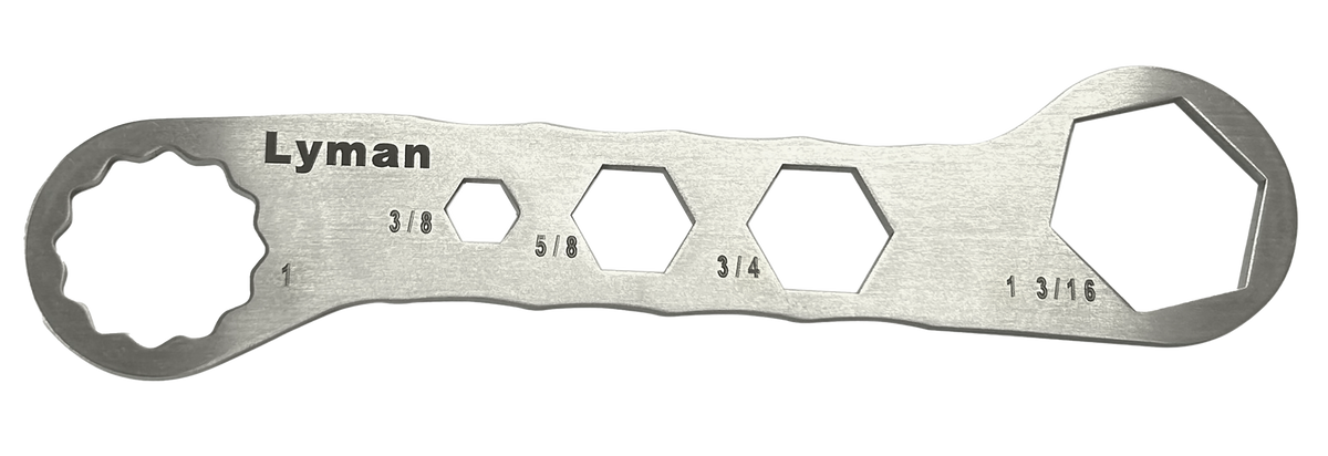 Lyman Brass Smith Die Wrench Stainless Steel Silver