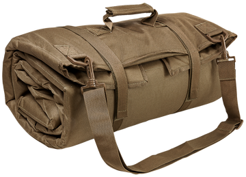 NcSTAR CVSHMR2957T Roll Up Shooting Mat Tan 69" x 35" PVC