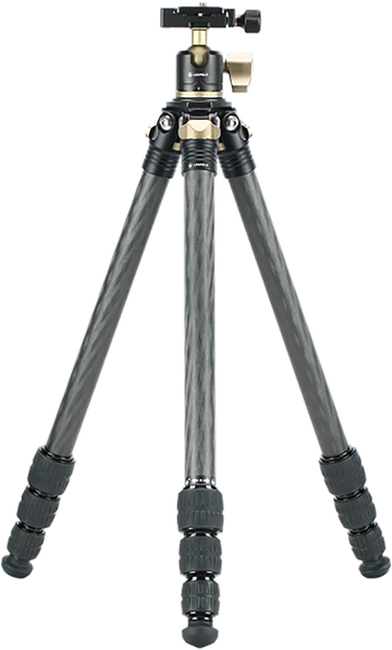 Leupold Alpine CF-425 Carbon Fiber Tripod Kit 5-58" Black