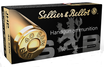 Sellier & Bellot SB40C 40 S&W 180gr JHP - Box or Case