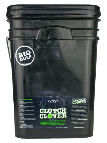 Domain Outdoor Clutch Clover Food Plot Seed 2.25 lb - 1/4 Acre