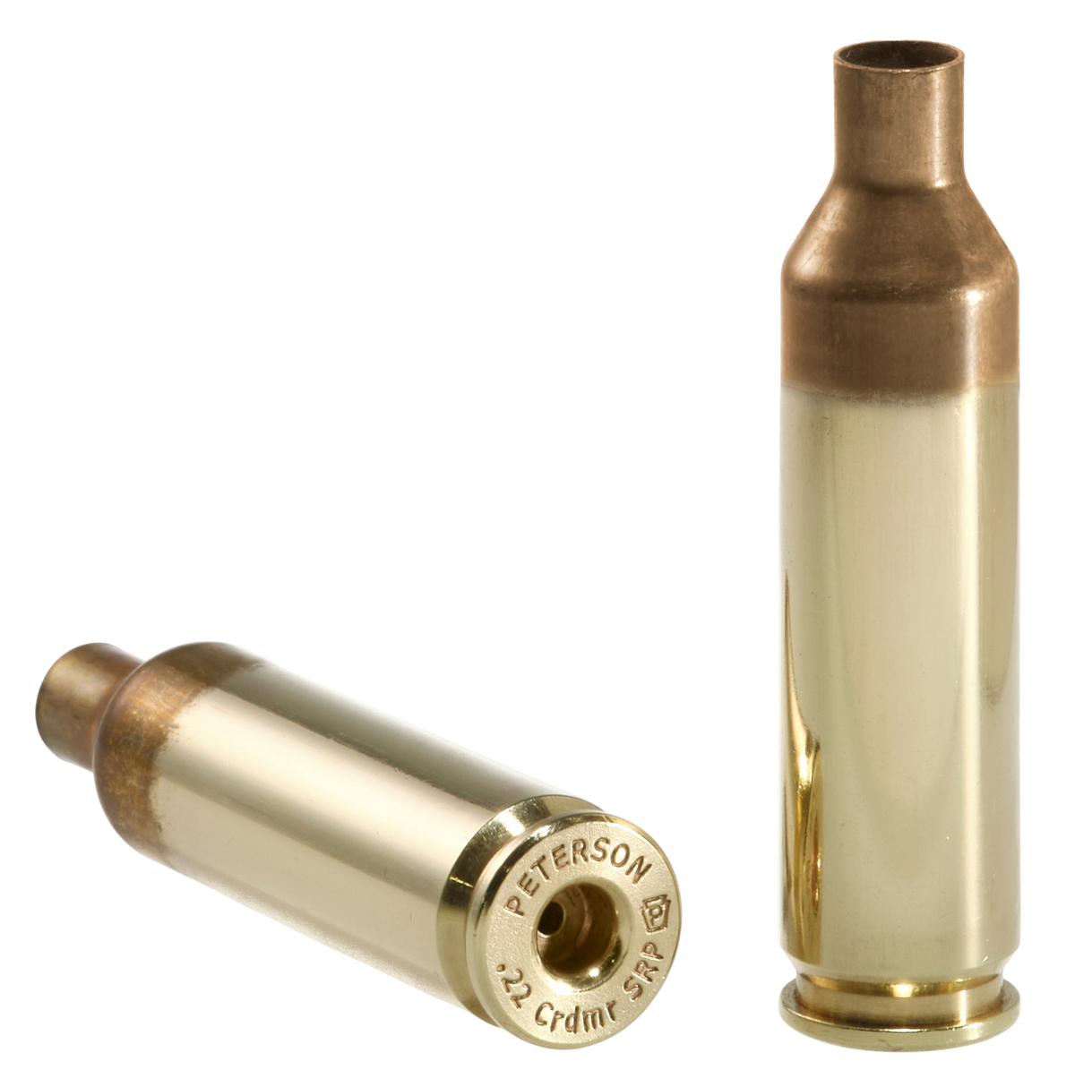 Peterson Cartridge 22 Creedmoor SRP Unprimed Rifle Brass - 50/Box
