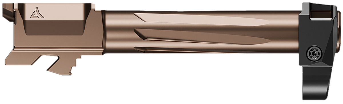 Radian Weapons Ramjet & Afterburner Glock 43 9mm Luger Stainless Steel Combo - Bronze