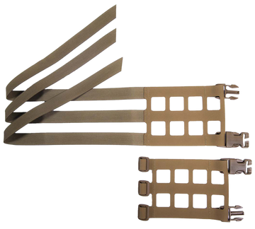 High Speed Gear Core Cummerbund 4-Column Coyote Brown Cordura