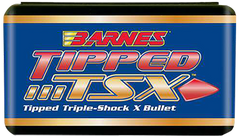 Barnes Bullets Tipped TSX 7mm 120gr Boat Tail Reloading Bullets - 50/Box