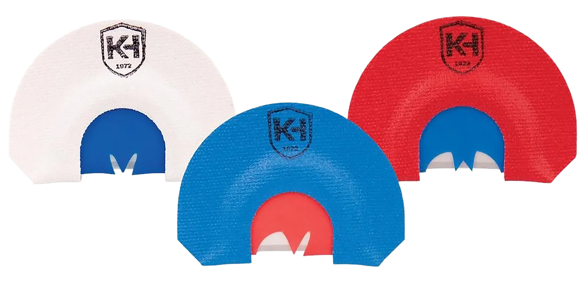 Knight & Hale KHT0206 HD Hen Series 3-Pack Mouth Diaphragm Turkey Call