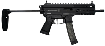 Grand Power Stribog SP9A1 9mm Luger 8" 30+1 Semi-Auto Pistol - PDW Tailhook Brace, Threaded Barrel