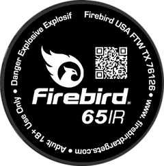 Firebird USA 65IR 65mm Reactive Detonating Target - White Smoke - 10 Pack