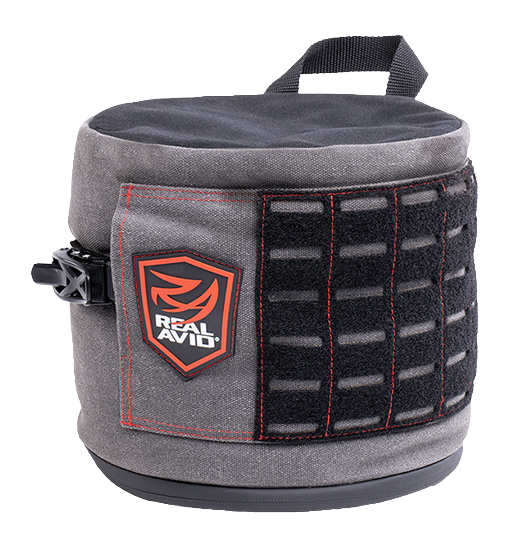 Real Avid Ratchet Rest Adjustable Height Shooting Bag - Front, Large