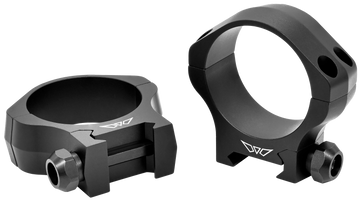 Warne 7250M Mountain Tech 40mm Low 0 MOA Scope Rings - Matte Black