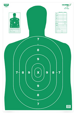 Birchwood Casey EZE-Scorer BC-27 Silhouette Paper Target 23" x 35" Green 100/Pkg