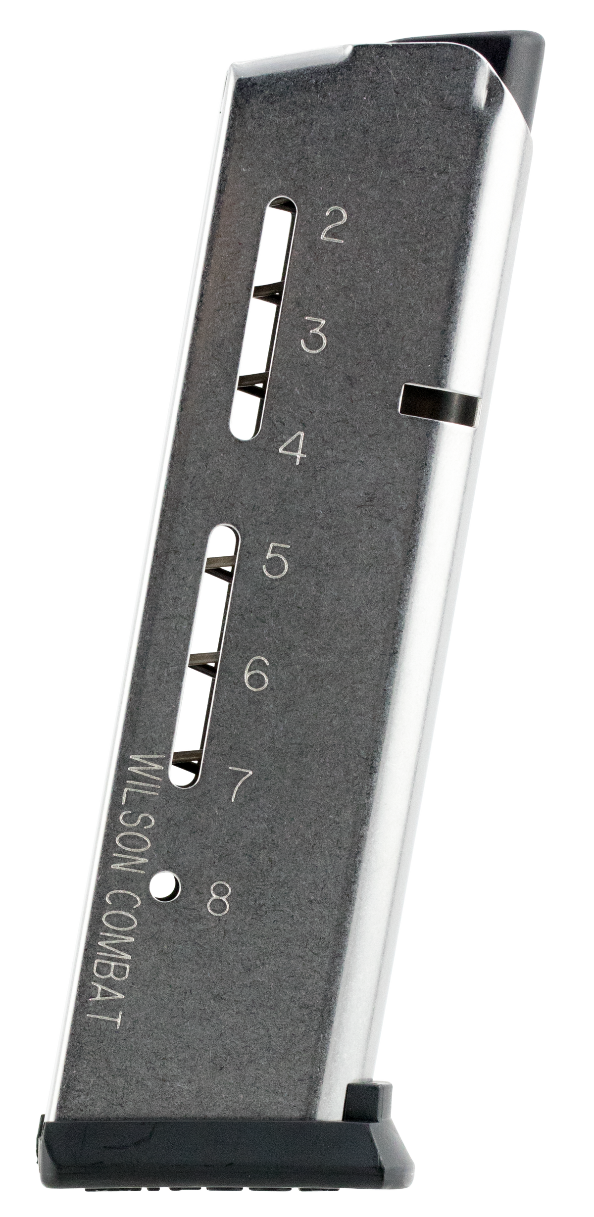 Wilson Combat ETM 1911 45 ACP 8rd Stainless Steel Magazine - Silver