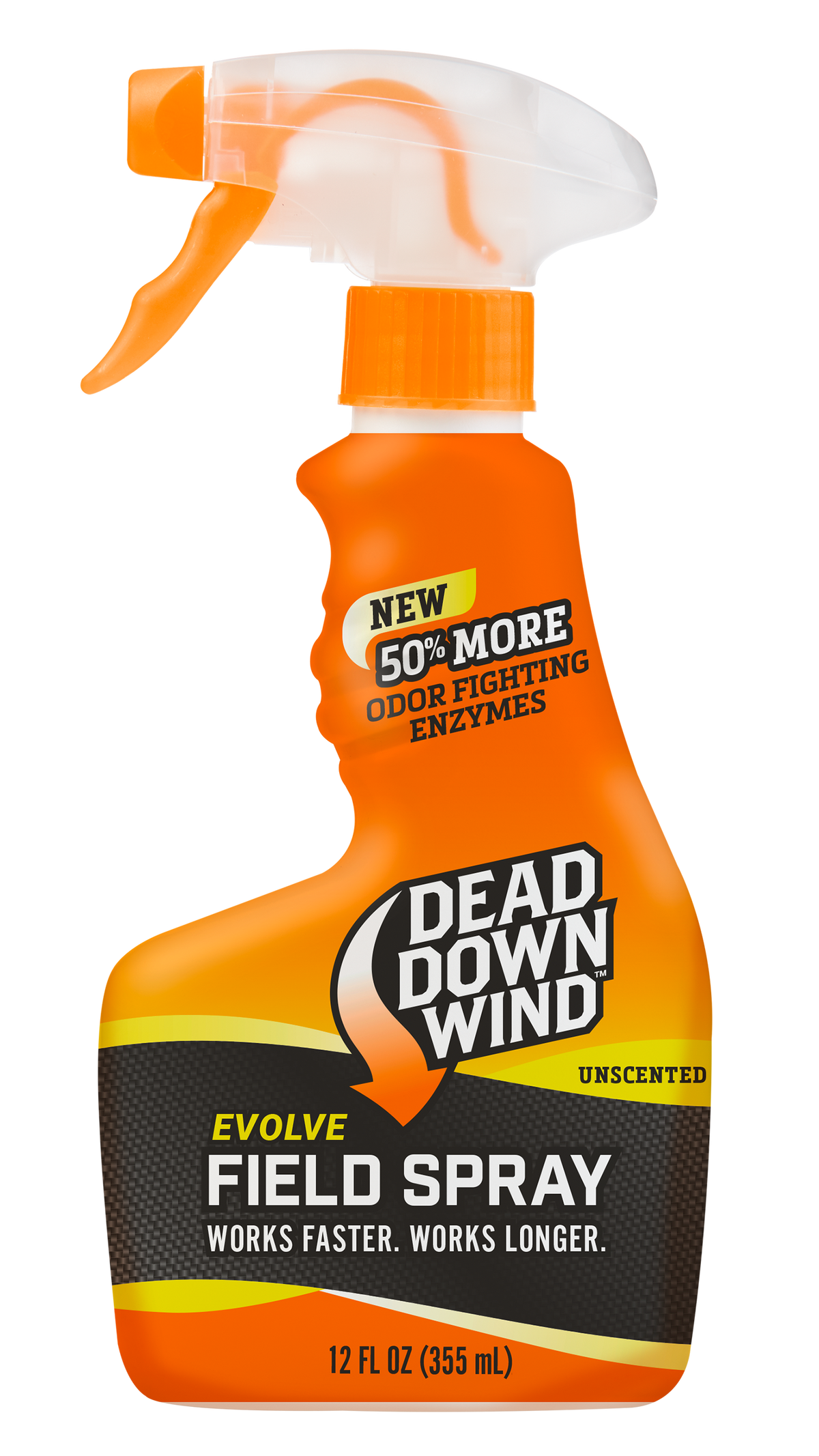 Dead Down Wind Evolve Field Spray 12 oz Odor Eliminator Unscented Trigger Spray