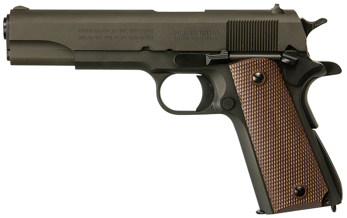Inland Mfg 1911 A1 Government 45 ACP 5" 7+1 Semi-Auto Pistol