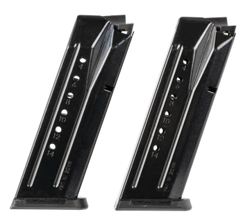 Ruger Security-9 9mm Luger 15rd Black Oxide Steel Pistol Magazine - Value 2-Pack