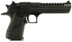 Magnum Research Desert Eagle Mark XIX 44 Rem Mag 6" 8+1 Semi-Auto Pistol - Muzzle Brake - Matte Black Carbon Steel