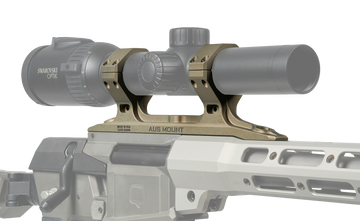 Q LLC Mini Fix AUS Direct Mount 30mm Clear Anodized Aluminum
