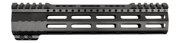 JE Machine Tech AR-15 Ultralight Minimalist 10" M-LOK Handguard - Black