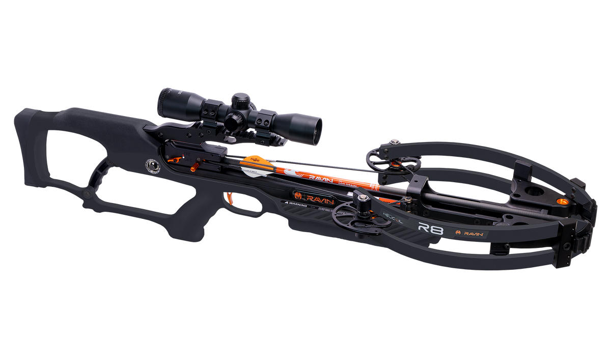 Ravin Crossbows R8 Crossbow 420 FPS 32.5" 7.55 lb Black
