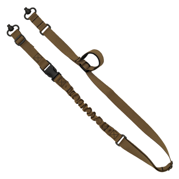 GrovTec QS 2-Point Sentry 1" Adjustable Rifle/Shotgun Sling - Coyote Brown w/Push Button Swivels