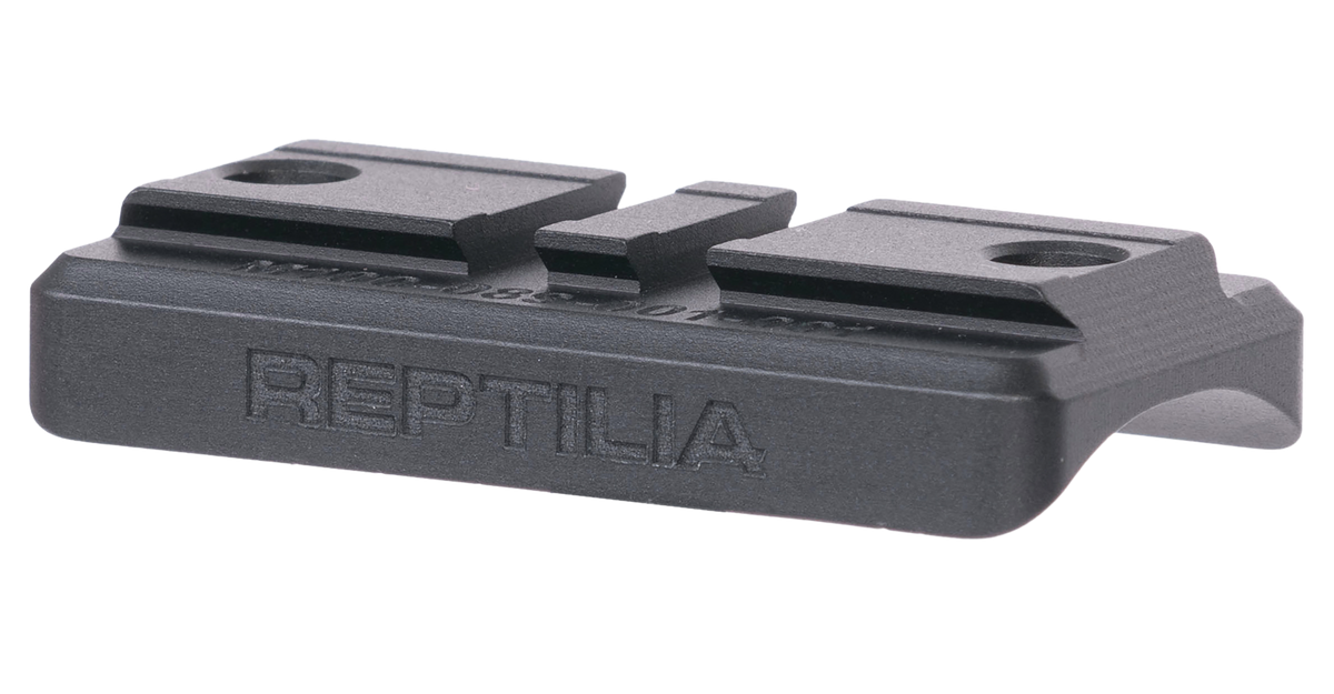 Reptilia Saddle Optic Mount Black 7075-T6 Aluminum - Fits Beretta 1301/A300 for Aimpoint ACRO/Steiner MPS