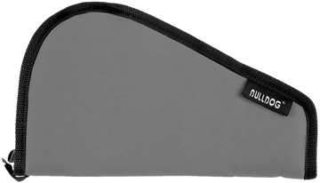 Bulldog BD610 Pistol Rug Small 12" Gray w/ Black Trim Water-Resistant Nylon