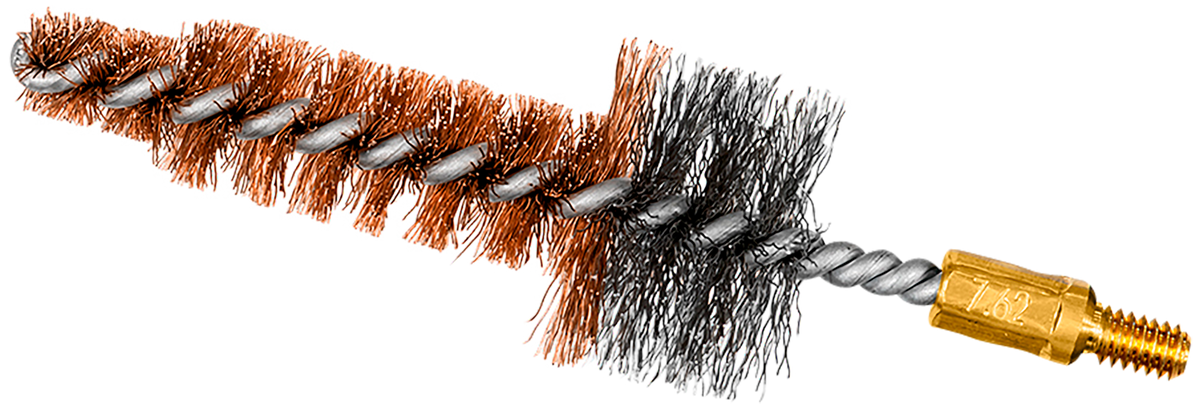 Otis FG368HT Chamber Brush 7.62mm AR Platform 8-32" Thread 1" Bronze/Steel Bristles