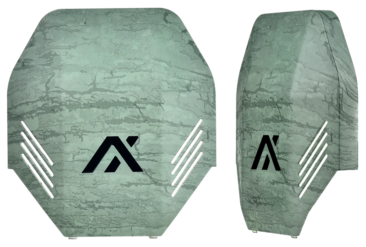 AXIL MX Plate Polymer Over the Head Slate Green Earmuff Side Plate