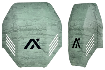 AXIL MX Plate Polymer Over the Head Slate Green Earmuff Side Plate