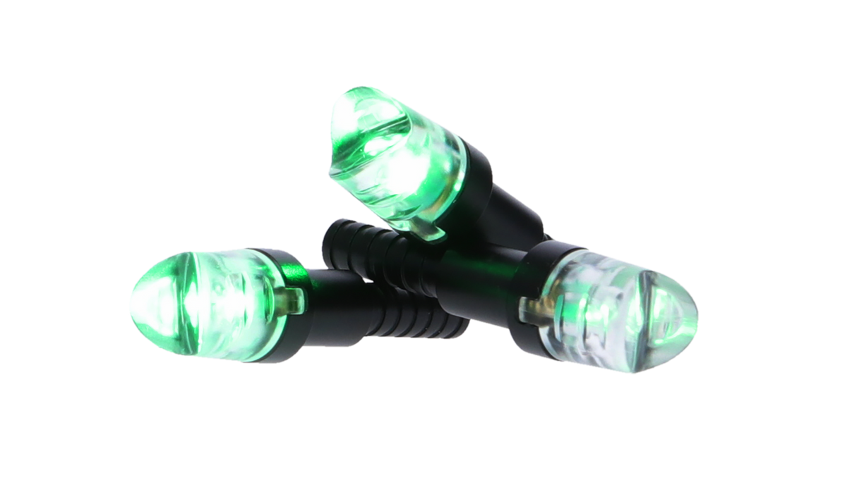 NAP Thunderglo Illuminated Nock Green 6-Pack