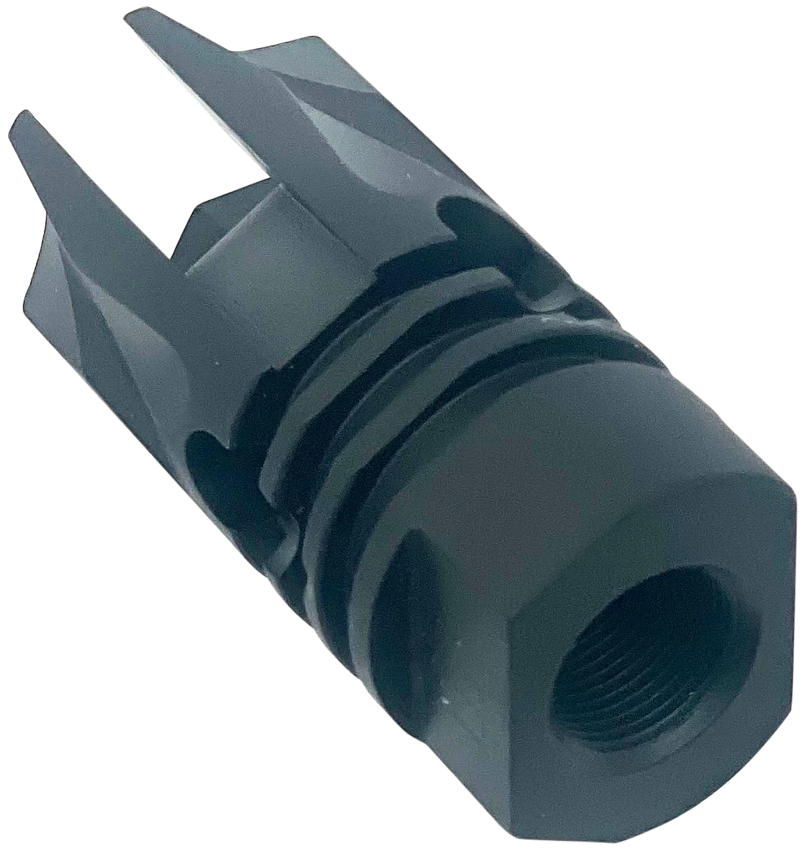 LBE Unlimited ARFH-REV Flash Hider 5.56mm .223 Cal Black 1/2"-28 TPI