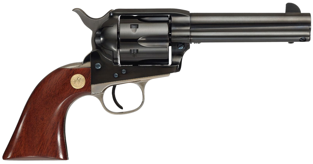 Cimarron Pistoleer 45 Colt (Long Colt) 4.75" 6-Shot SAO Revolver