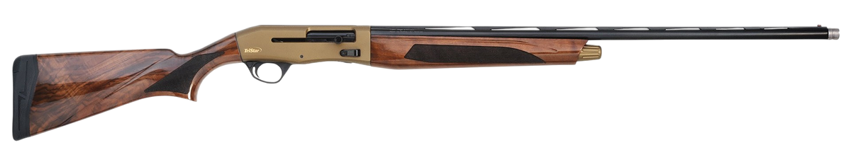 TriStar Viper G2 Pro Premium Select 28 Gauge 2.75" 5+1 28" Semi-Auto Shotgun - Bronze Cerakote, Turkish Walnut