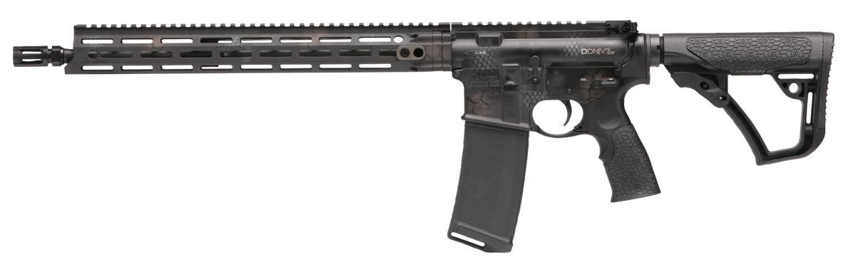 Daniel Defense DDM4 V7 LW 5.56x45mm NATO 16" 10+1 Semi-Auto Rifle - Rattlecan Cerakote - CA Compliant
