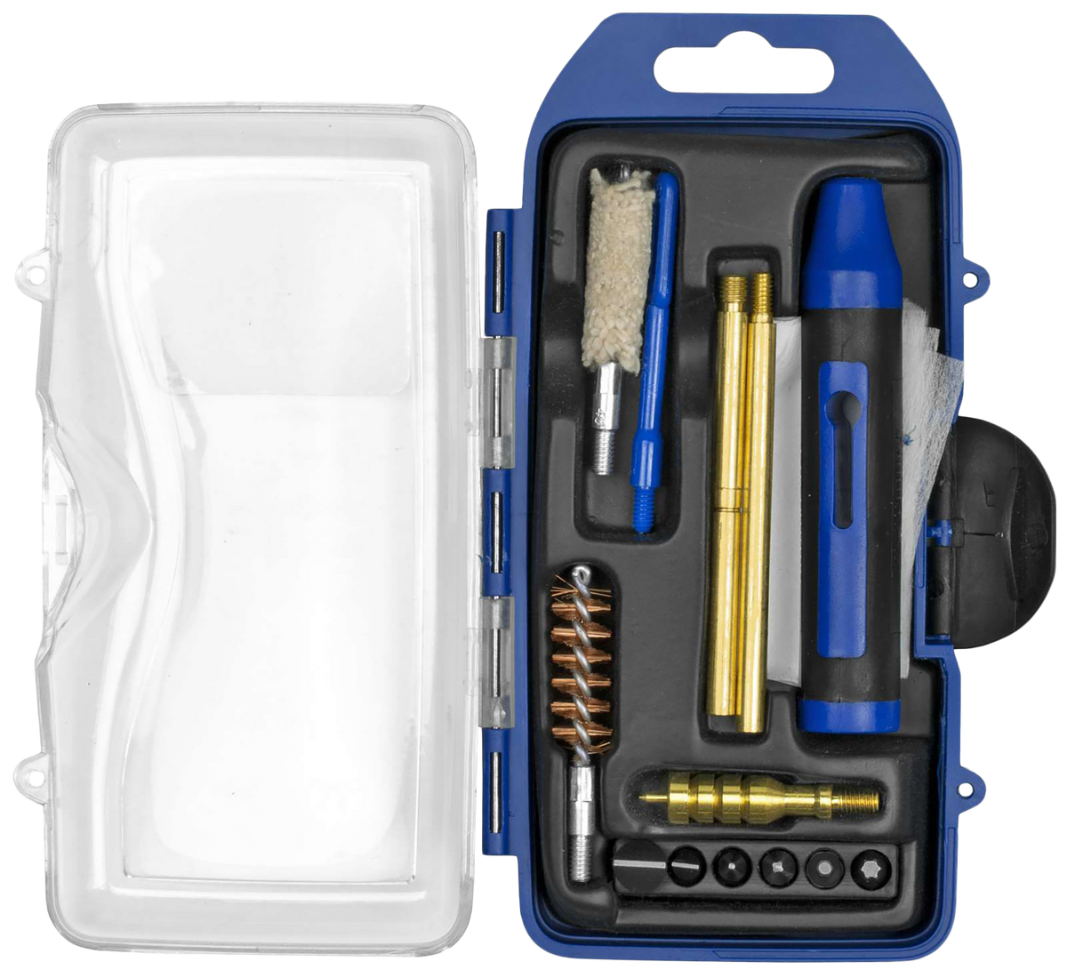 DAC GunMaster GM40P 40 Cal/10mm Pistol Cleaning Kit 14-Piece Black/Blue