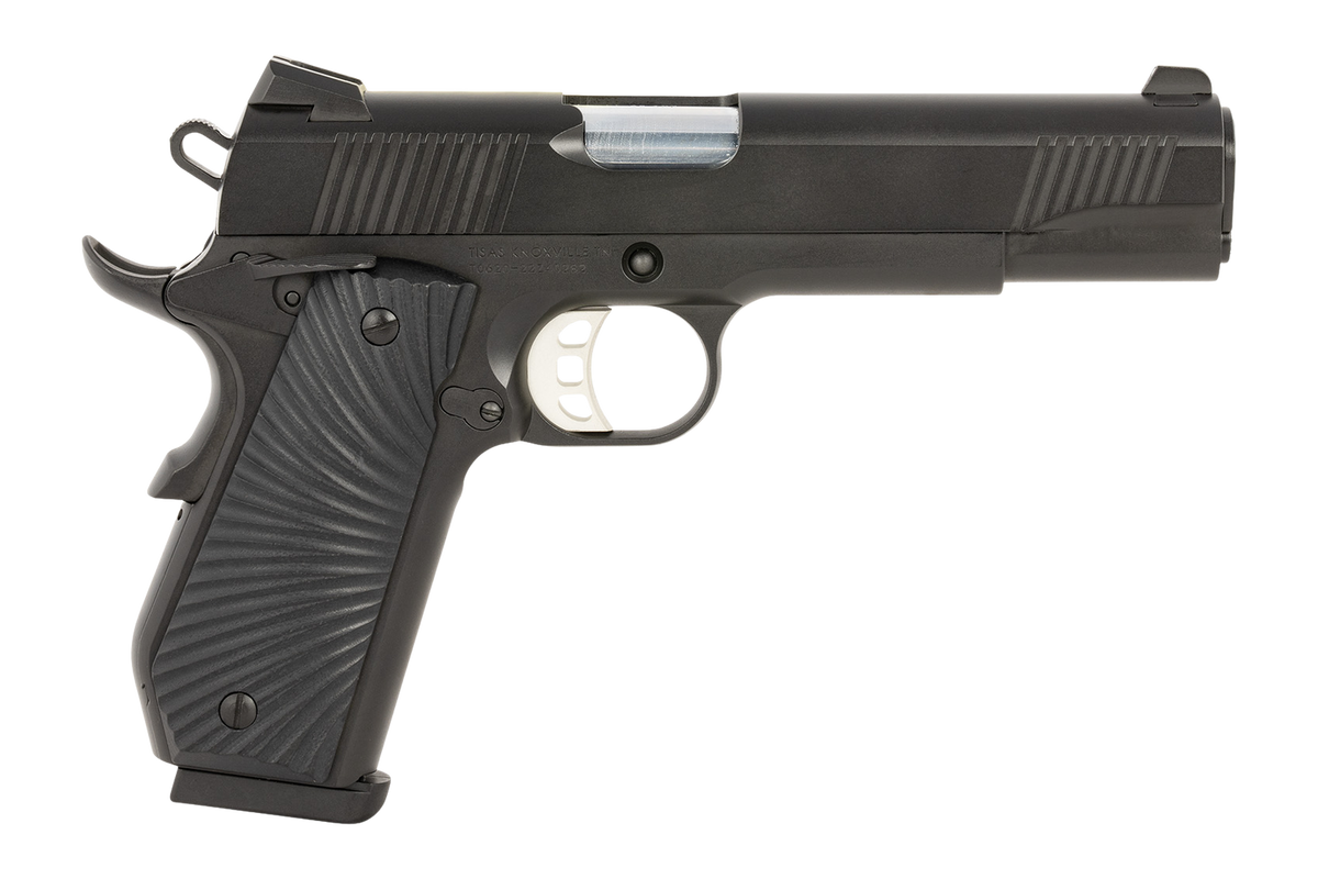 Tisas Arms 1911 Duty 45 ACP 5" 8+1 SAO Pistol - G10 Starburst Grip / Serrated Slide