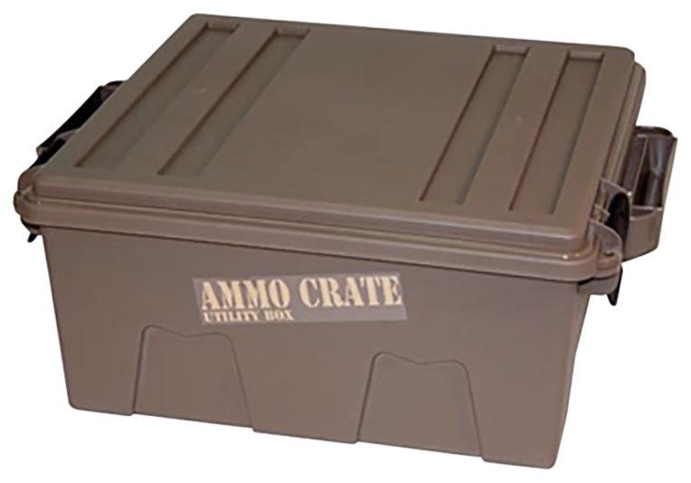 MTM Case-Gard ACR872 Ammo Crate Utility Box Dark Earth 85 lb Polypropylene