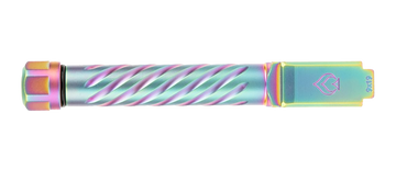 Ballistic Adv Premium Series 9mm Luger Spiral Fluted Threaded Barrel - Fits Glock 19 Gen 3-5 - PVD Iridescent