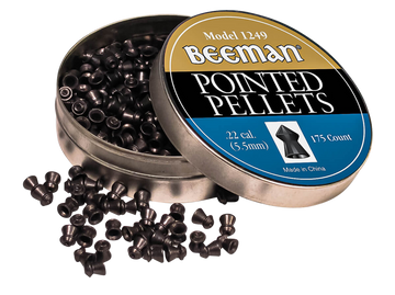 Beeman 1249 Pointed .22 Cal 15.2gr Lead Pellets - 175/Tin